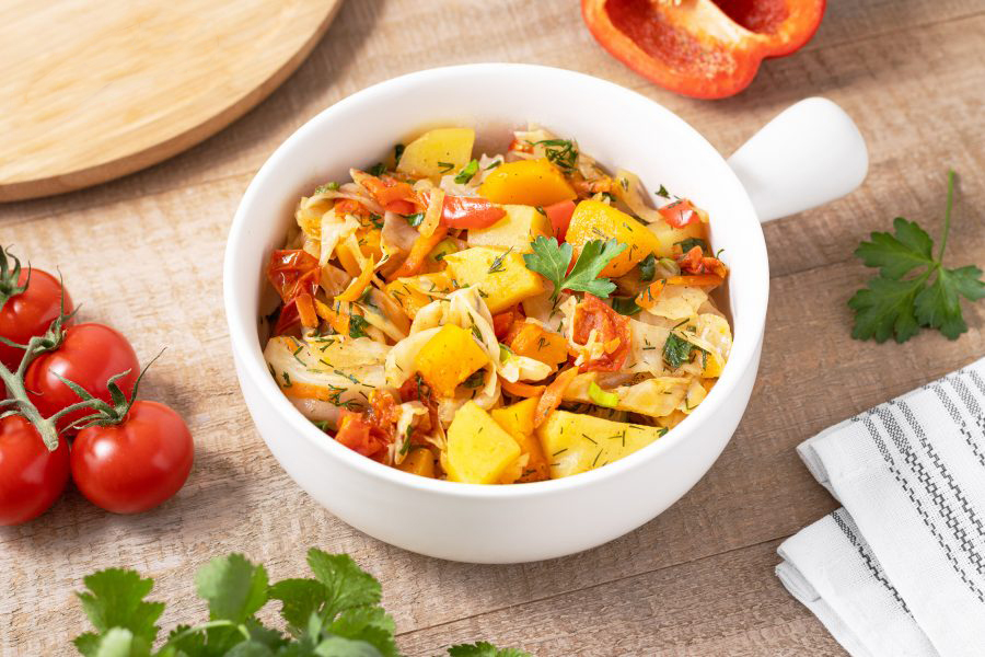 Овощное рагу по-домашнему