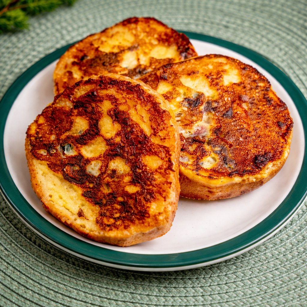 Хрустящие гренки на завтрак