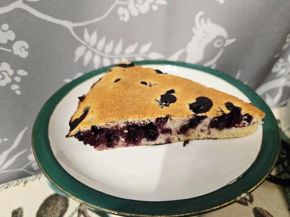 Манник с черникой